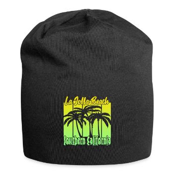 La Jolla Beach Southern California - Jersey-Beanie - Schwarz - Vorne