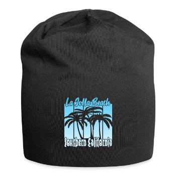 La Jolla Beach Southern California - Jersey-Beanie - Schwarz - Vorne