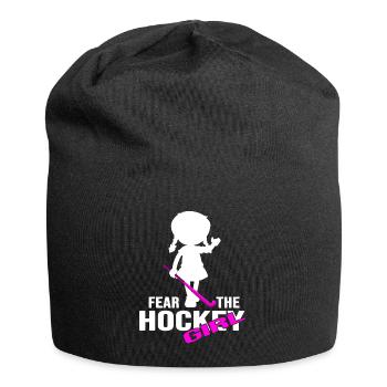 Hockey Field Hockey Girl Women's Hockey - Jersey Beanie - black - Front