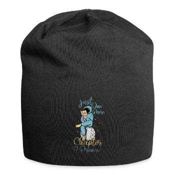 Just One More Chapter I Promise Reading - Jersey Beanie - black - Front