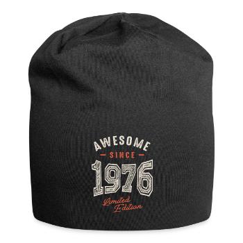 Awesome Since 1976 - 46th Birthday Retro - Jersey Beanie - black - Front