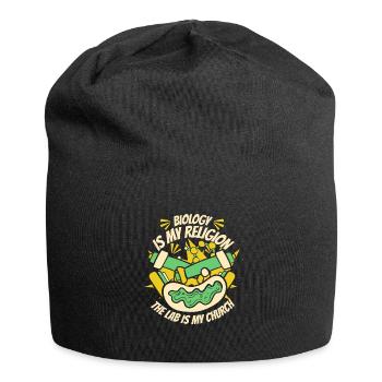 Biology Biologist Laboratory Molecular Biologist - Jersey Beanie - black - Front