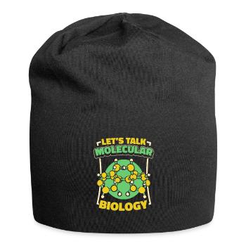 Biology Biologist Molecules Molecular Biologist - Jersey Beanie - black - Front