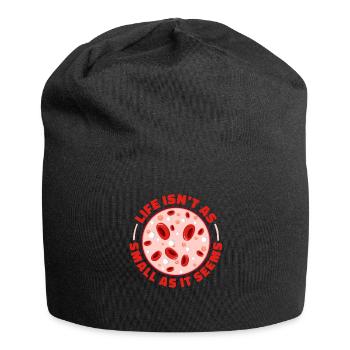 Biologie Biologe Zellen Molekularbiologe - Jersey-Beanie - Schwarz - Vorne