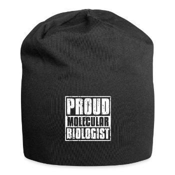 Biologiste Biologiste moléculaire - Bonnet en jersey - noir - Devant