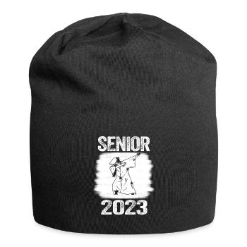 Senior 2023 Dabbing Dab of 2023 Seniors Graduation - Jersey Beanie - black - Front