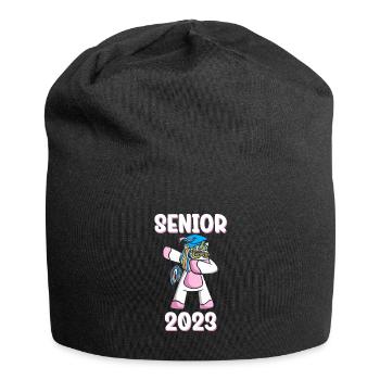 Senior 2023 Dabbing Dab of 2023 Seniors Graduation - Jersey Beanie - black - Front
