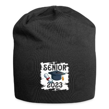 Senior 2023 Dabbing Dab of 2023 Seniors Graduation - Jersey Beanie - black - Front