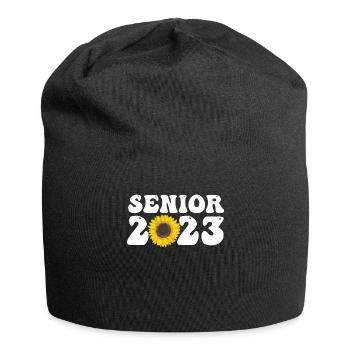 Senior 2023 Dabbing Dab of 2023 Seniors Graduation - Jersey Beanie - black - Front