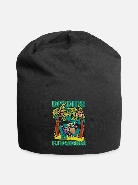 Reading Is Fundamental - Jersey-Beanie - Schwarz
