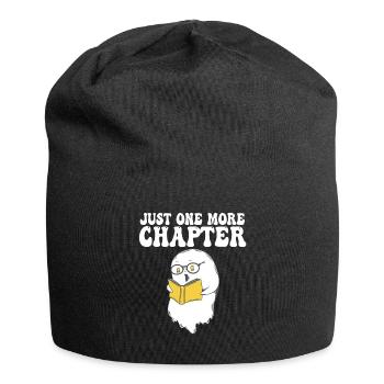 Just One More Chapter I Promise Reading - Jersey-Beanie - Schwarz - Vorne