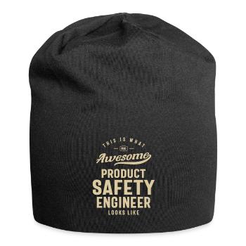 Awesome Product Safety Engineer Job - Jersey Beanie - black - Front