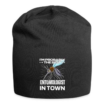 Entomology Entomologist Insect Mosquito - Jersey Beanie - black - Front