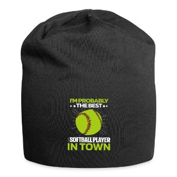 Softball - Jersey-Beanie - Schwarz - Vorne