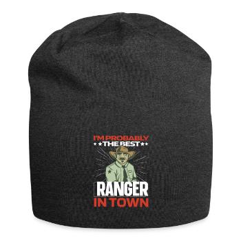 Förster Lustig - Jersey-Beanie - Anthrazit - Vorne