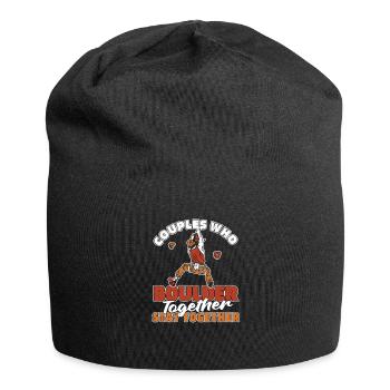 Bloc Bloc Couple - Bonnet en jersey - noir - Devant
