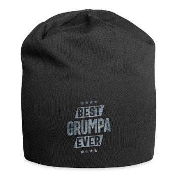 Beste Grumpa Ever Papa Opa - Jersey-Beanie - Schwarz - Vorne