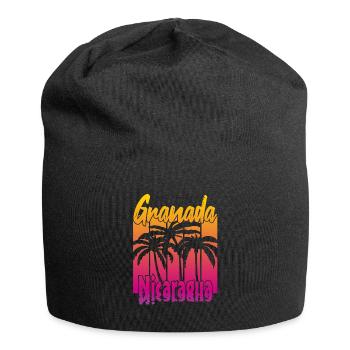 Granada Nicaragua - Jersey-Beanie - Schwarz - Vorne