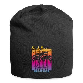 Rio de Janeiro Brazil - Jersey-Beanie - Schwarz - Vorne