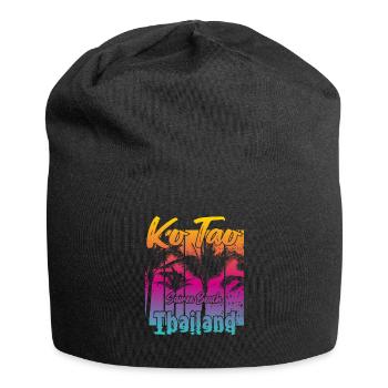 Ko Tao Sairee Beach Thaïlande - Bonnet en jersey - noir - Devant