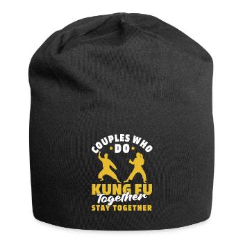 Kung Fu Couple - Jersey Beanie - black - Front