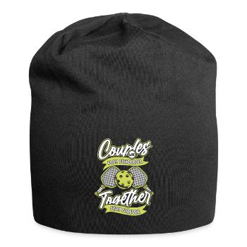 Pickleball pair - Jersey Beanie - black - Front