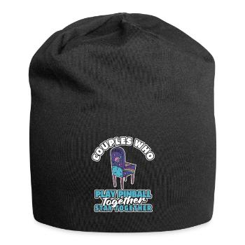 Pinball Pair - Jersey Beanie - black - Front