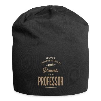 Professeur Drôle Titre du poste Profession - Bonnet en jersey - noir - Devant