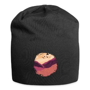 Countryside views by HOB Products - Jersey Beanie - black - Front