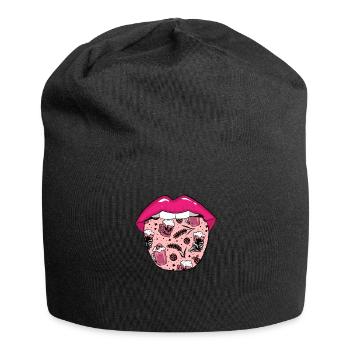 Craft Beer Craft Beer Tongue - Jersey Beanie - black - Front