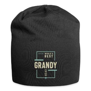 World's Best Grandy Ever - Dad and Grandpa - Jersey Beanie - black - Front