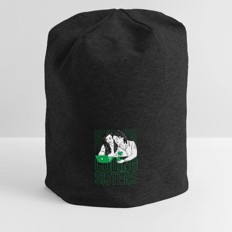 Developer Coder Programmer Sisters Jersey Beanie