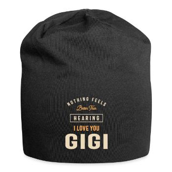 I Love You Gigi - Grandma - Jersey Beanie - black - Front