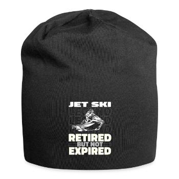 Jet Ski Im Ruhestand - Jersey-Beanie - Schwarz - Vorne