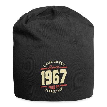 Living Legend Since 1967 56th Birthday - Jersey Beanie - black - Front