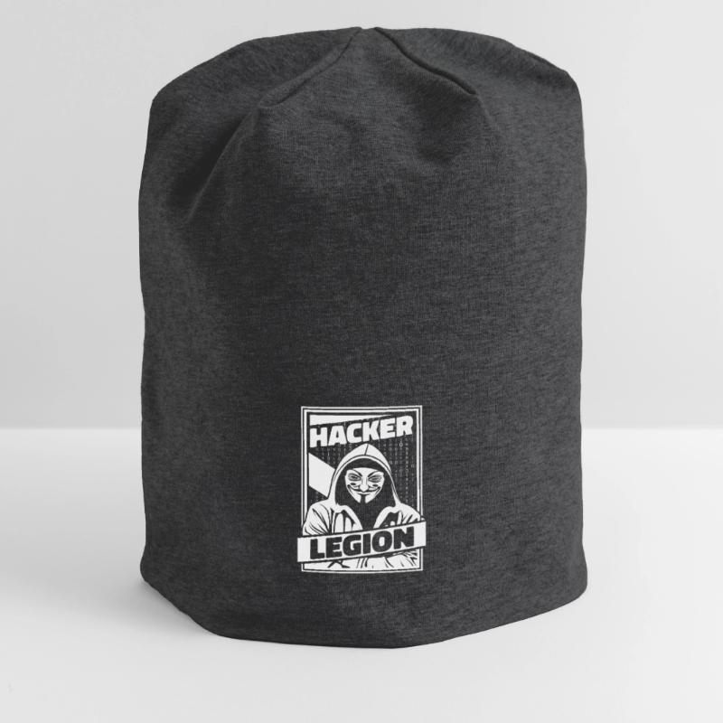 Entwickler Coder Programmierer Hacker Jersey-Beanie