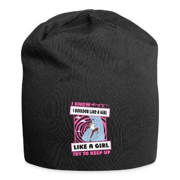 Bloc Bloc Filles - Bonnet en jersey - noir - Devant