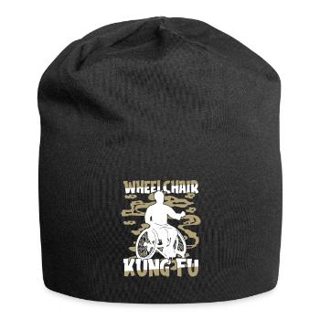 Kung Fu Wheelchair - Jersey Beanie - black - Front