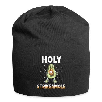 Holy Strikeamole Baseball Softball Avocat - Bonnet en jersey - noir - Devant