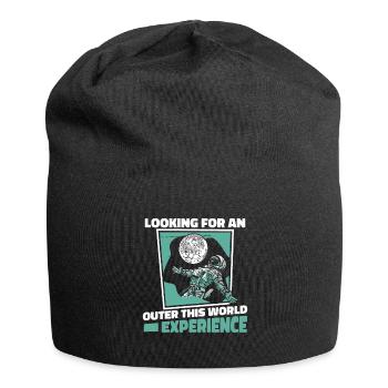 Space Space Astronaut Space Colonization - Jersey Beanie - black - Front