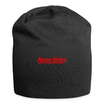 Vetternwirtschaft Nepo Baby - Jersey-Beanie - Schwarz - Vorne