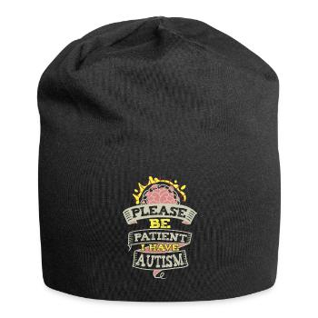 Psychologie Psychologe - Jersey-Beanie - Schwarz - Vorne