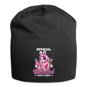 Skifahren Official Skihaserl Party Crew Apres Ski - Jersey-Beanie - Schwarz - Vorne