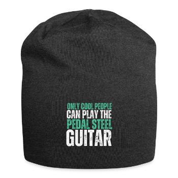 Pedal Steel Guitar - Jersey Beanie - charcoal grey - Front