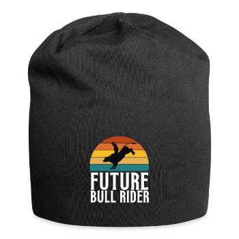 Future Bull Rider Steer Riding - Bonnet en jersey - noir - Devant
