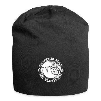 Glutenfrei Trägheit - Jersey-Beanie - Schwarz - Vorne