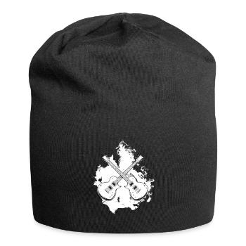 E Gitarre Elektrogitarre Wasserkunst - Jersey-Beanie - Schwarz - Vorne
