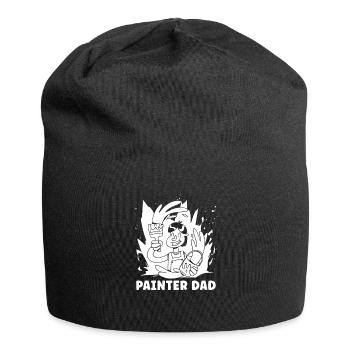 Maler Lackierer Vati - Jersey-Beanie - Schwarz - Vorne