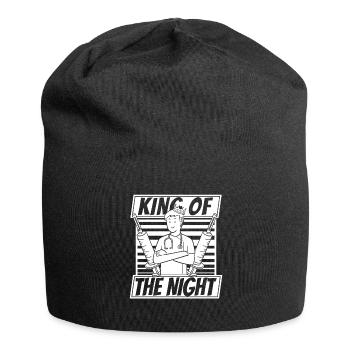 Krankenschwester Spritze - Jersey-Beanie - Schwarz - Vorne