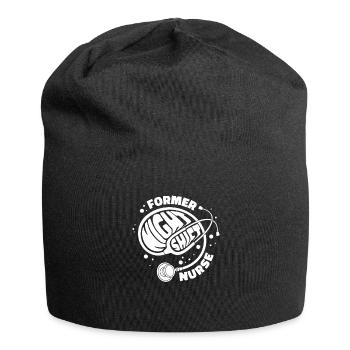 Stéthoscope infirmier - Bonnet en jersey - noir - Devant